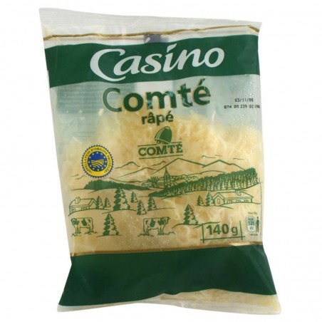 CASINO Comté râpé 140g